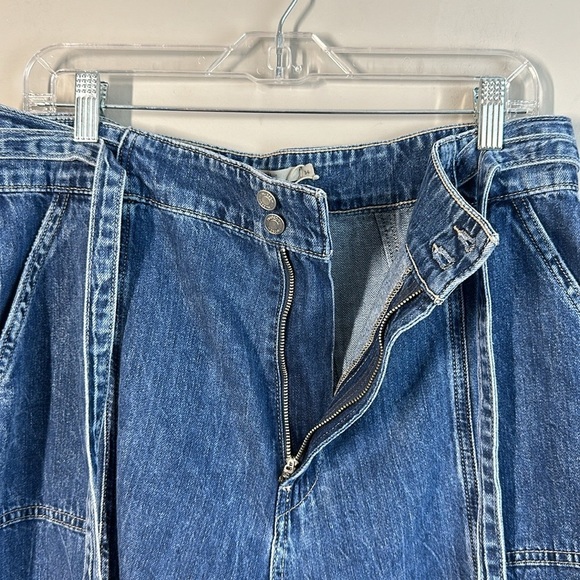 Hudson Tie Waist Wide Leg Trouser Size 34 - Picture 14 of 16